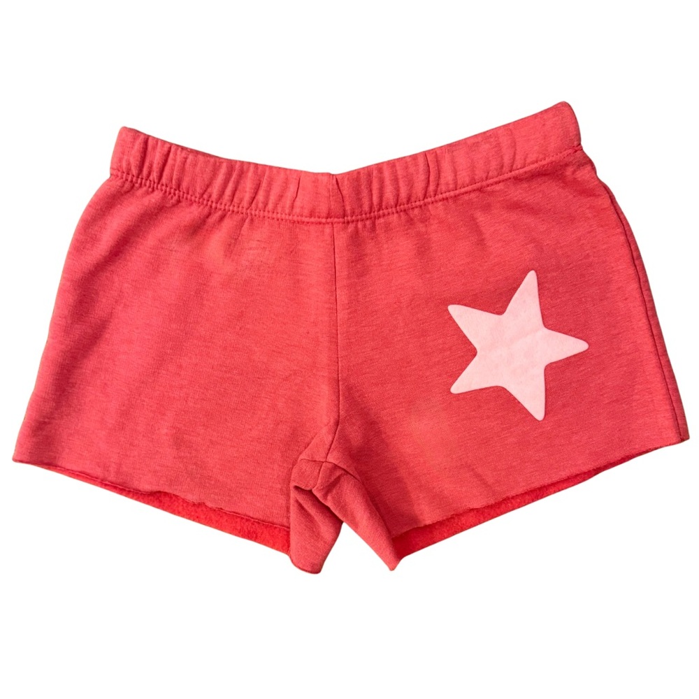 Firehouse Red Puff Star Shorts Girls Size M NWT